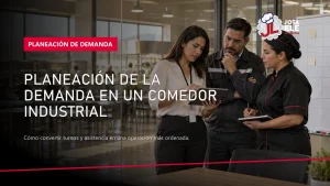 Equipo de Recursos Humanos y comedor revisando turnos y previsión de servicio.