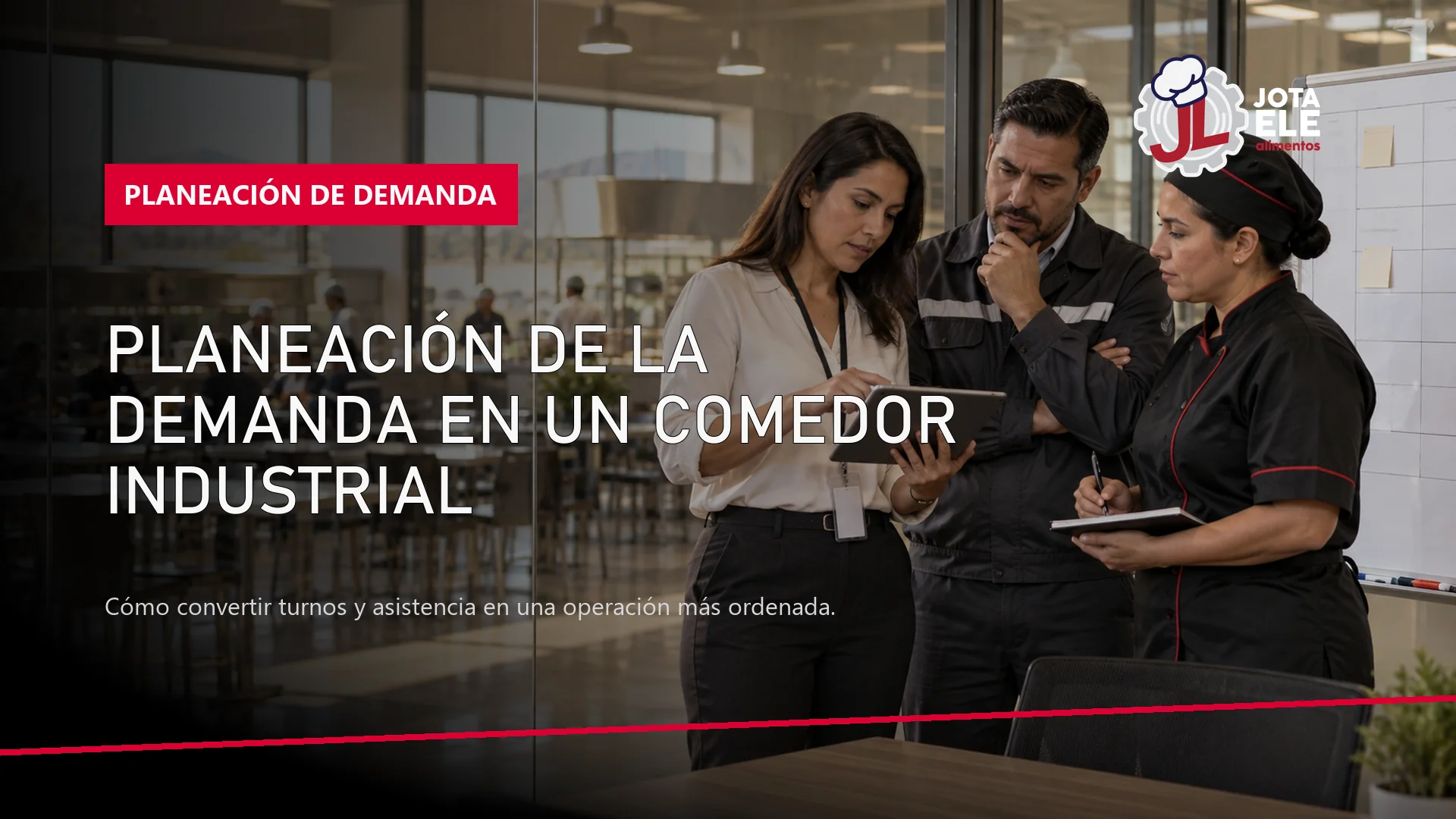 Equipo de Recursos Humanos y comedor revisando turnos y previsión de servicio.